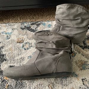 Lower East Side - Gray Ankle Boots